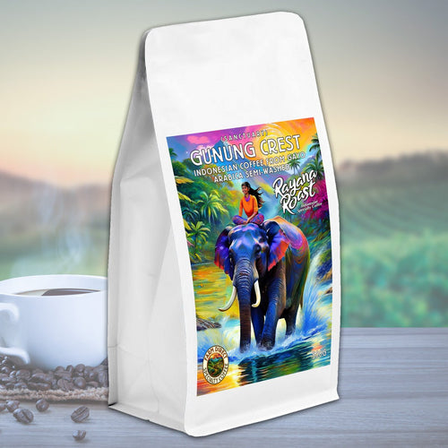 Gunung Crest | Arabica | Semi Washed - Rayana Roast | Specialty Coffee