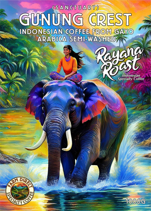 Gayo Semi-Washed | Specialty Coffee - Rayana Roast label