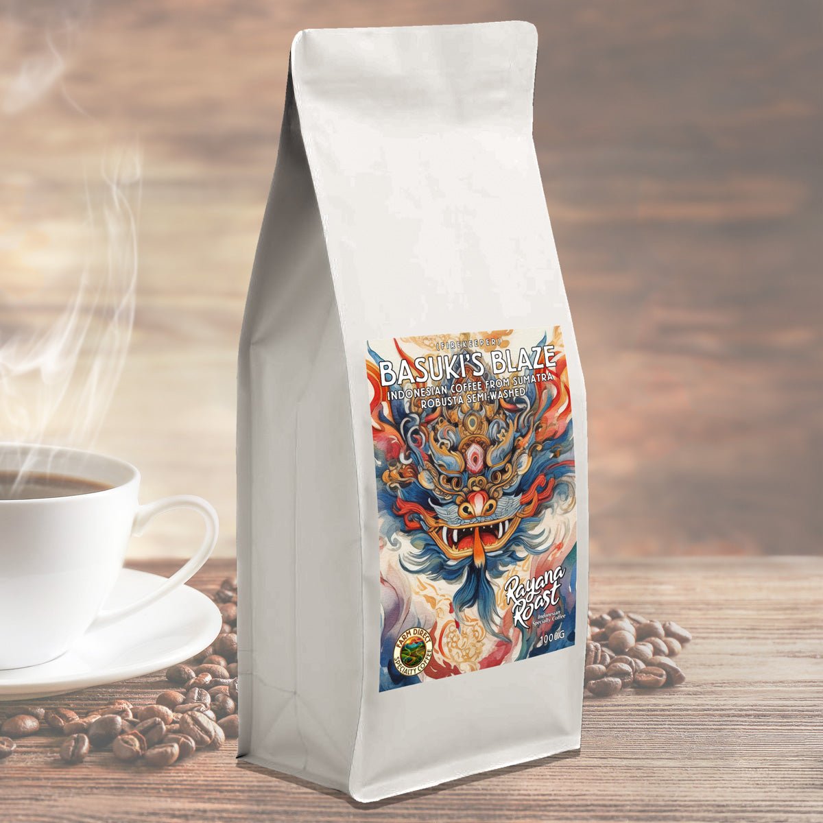 Sumatra | Semi - Washed Robusta | Microlot - Rayana Roast | Specialty Coffee